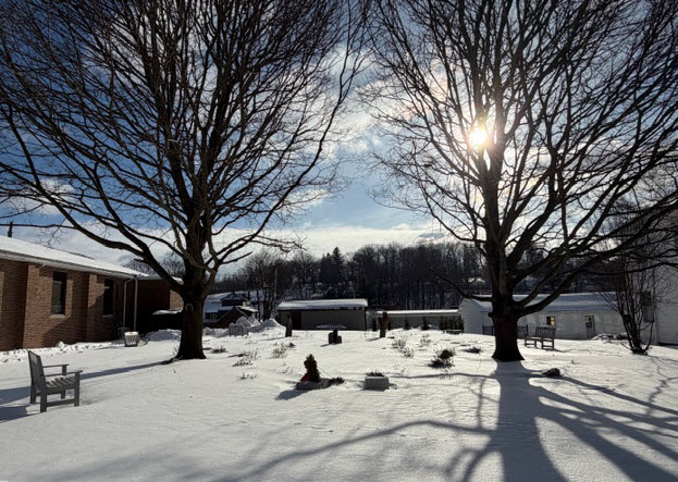 St. Mark's in the winter